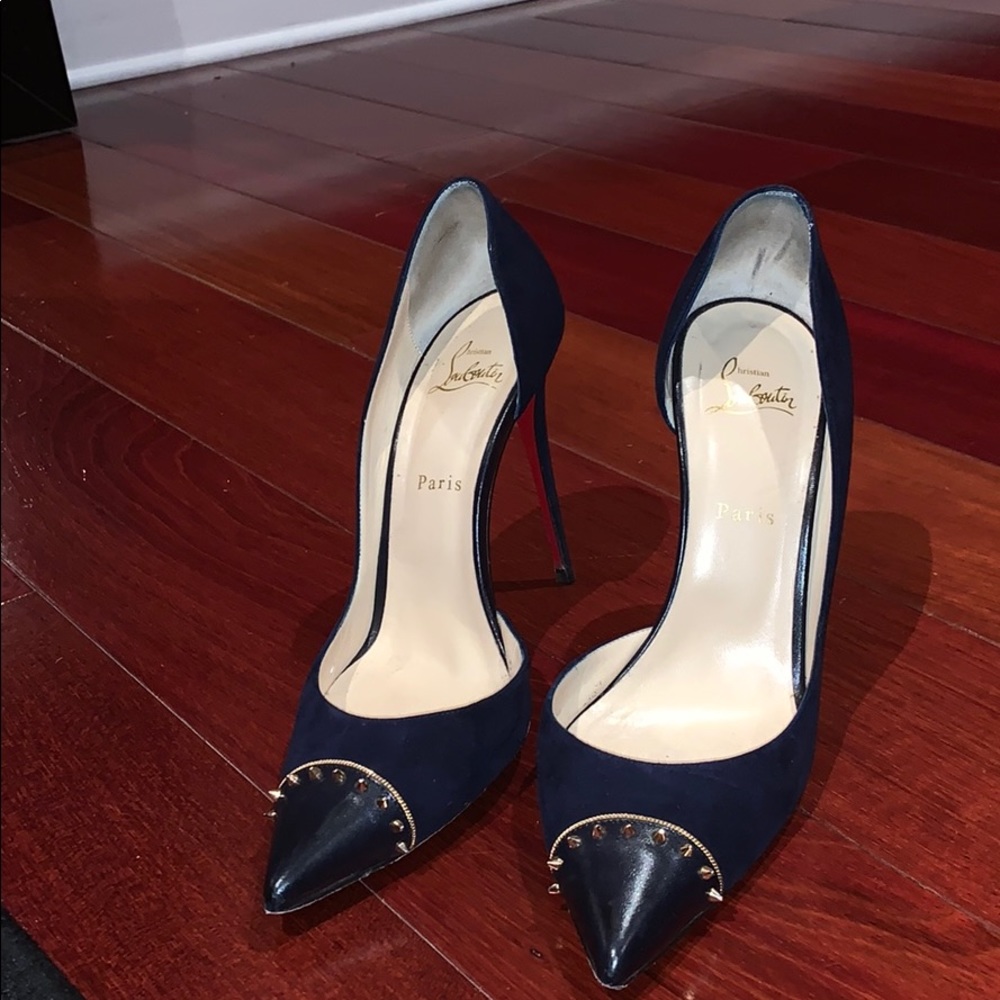 Louboutin spiked heels